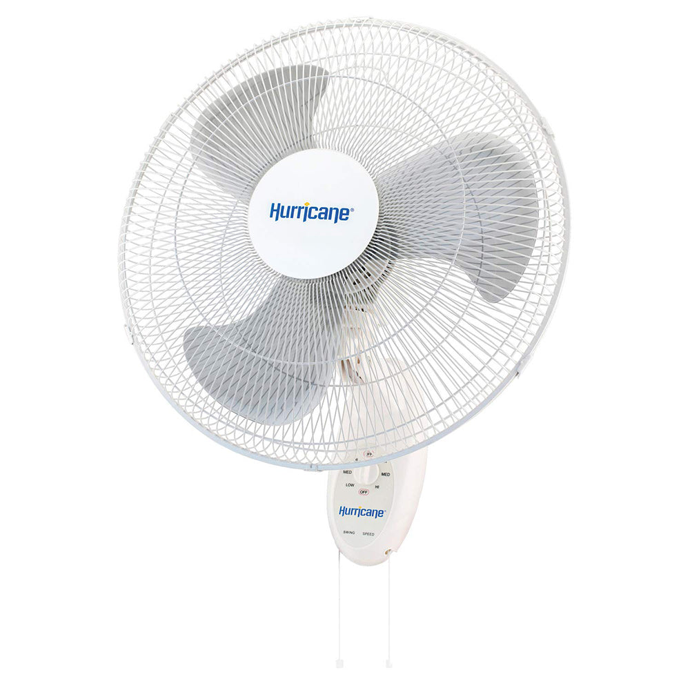 Hurricane® Supreme Oscillating Wall Mount Fan 18" - HGC736506
