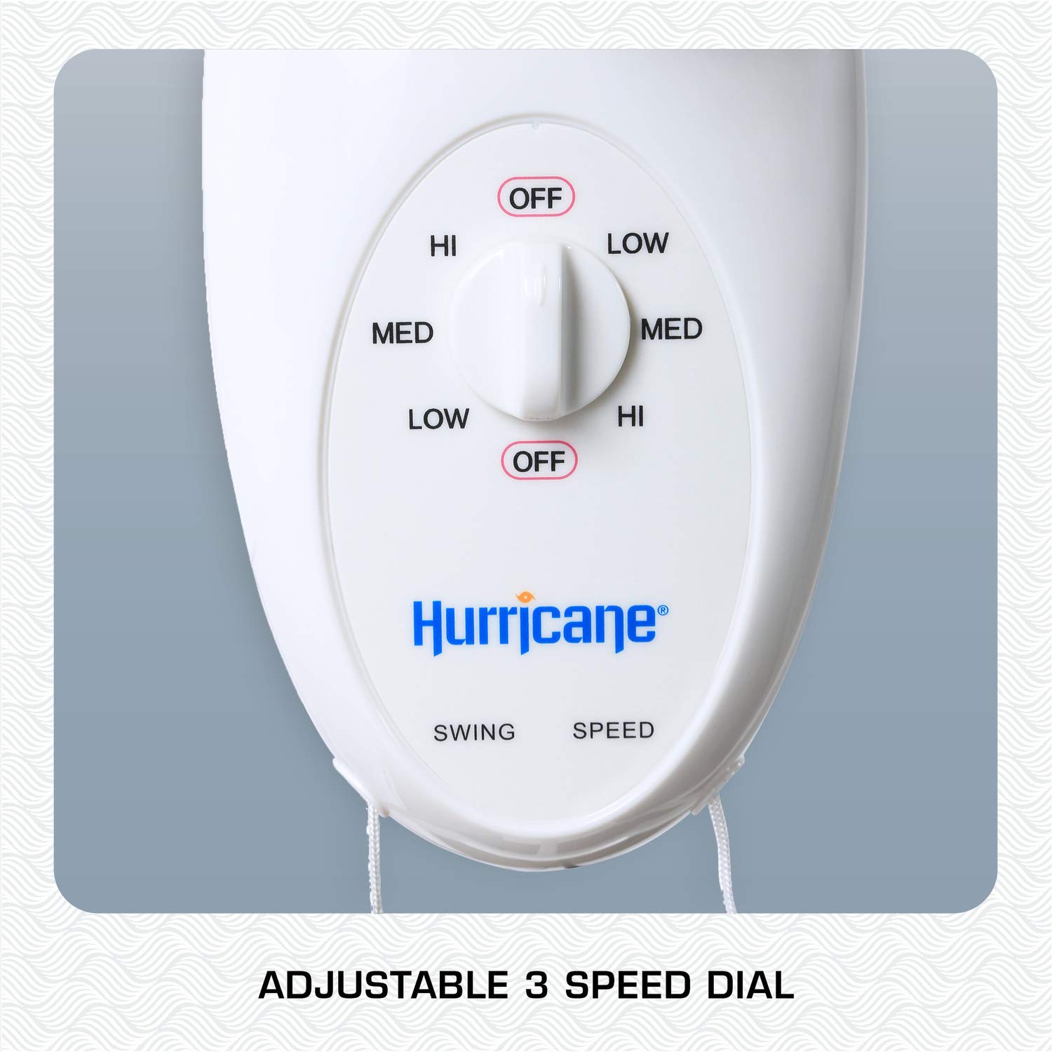 Hurricane® Supreme Oscillating Wall Mount Fan 16" - HGC736505