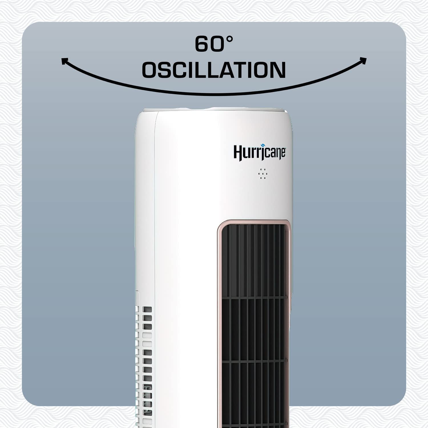 Hurricane® 40" Tower Fan (White) - HGC736106