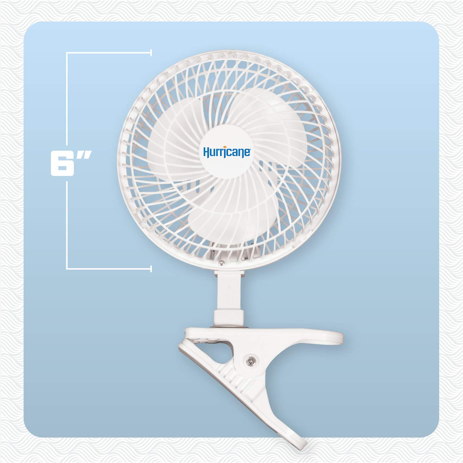 Hurricane® 6 Inch Clip Fan - HGC736520
